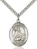 Sterling Silver St. William of Rochester Pendant