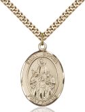 14kt Gold Filled St. Sophia Pendant
