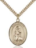 14kt Gold Filled St. Rachel Pendant