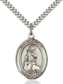 Sterling Silver St. Rachel Pendant