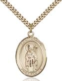 14kt Gold Filled St. Ronan Pendant
