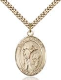 14kt Gold Filled St. Kenneth Pendant